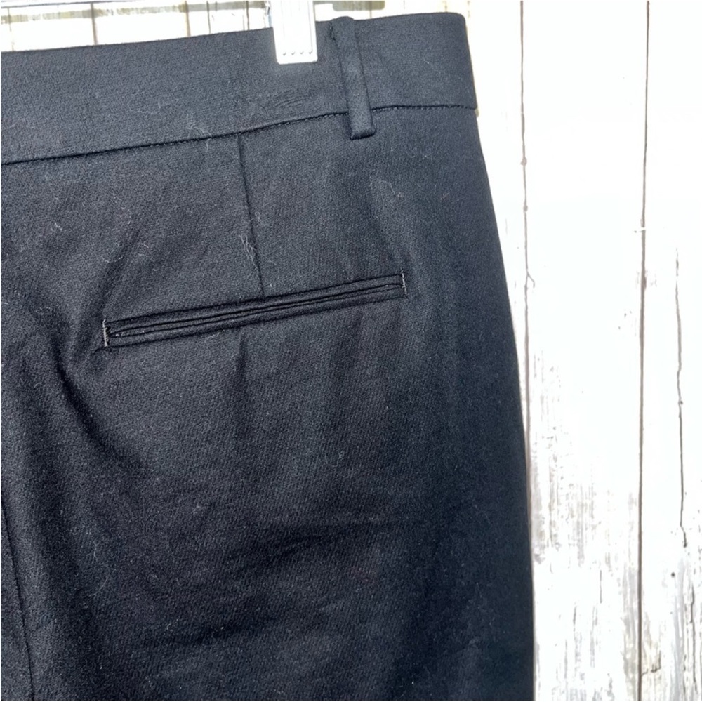 Ann Taylor Black Straight Leg Crop Pants - Picture 4 of 5